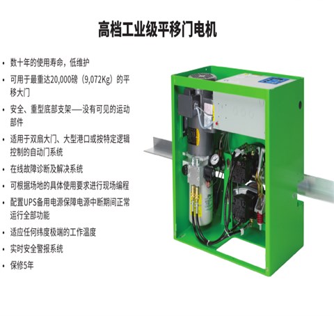 高档工业级平移门电机(门重680kg-9000kg) SlideDriver