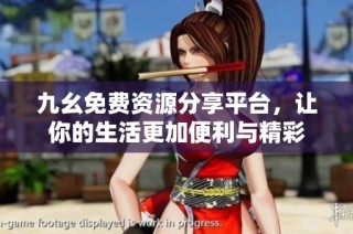 九幺免费资源分享平台，让你的生活更加便利与精彩