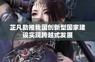 芷凡助推我国创新型国家建设实现跨越式发展