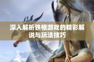 深入解析铁根游戏的精彩解说与玩法技巧