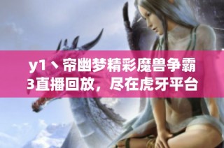 y1丶帘幽梦精彩魔兽争霸3直播回放，尽在虎牙平台