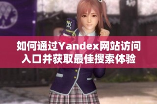如何通过Yandex网站访问入口并获取最佳搜索体验