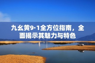 九幺黄9·1全方位指南，全面揭示其魅力与特色