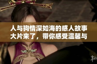 人与狗情深如海的感人故事大片来了，带你感受温馨与陪伴