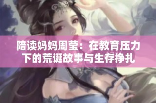 陪读妈妈周莹：在教育压力下的荒诞故事与生存挣扎