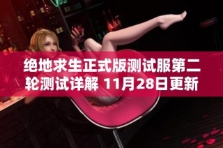 绝地求生正式版测试服第二轮测试详解 11月28日更新内容深度解析