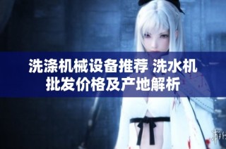 洗涤机械设备推荐 洗水机批发价格及产地解析