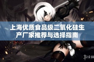 上海优质食品级二氧化硅生产厂家推荐与选择指南