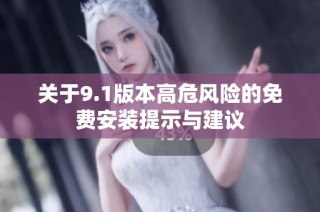 关于9.1版本高危风险的免费安装提示与建议