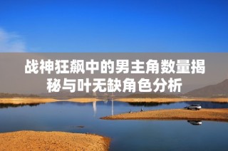 战神狂飙中的男主角数量揭秘与叶无缺角色分析