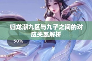 归龙潮九区与九子之间的对应关系解析