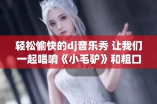 轻松愉快的dj音乐秀 让我们一起唱响《小毛驴》和粗口歌词的乐趣