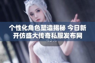个性化角色塑造揭秘 今日新开仿盛大传奇私服发布网