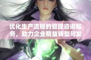 优化生产流程的管理咨询服务，助力企业精益转型与发展