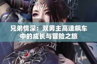 兄弟情深：双男主高速飙车中的成长与冒险之旅