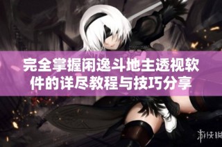 完全掌握闲逸斗地主透视软件的详尽教程与技巧分享
