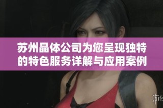 苏州晶体公司为您呈现独特的特色服务详解与应用案例分析