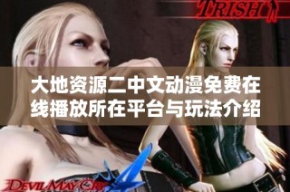 大地资源二中文动漫免费在线播放所在平台与玩法介绍