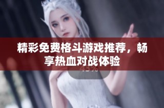 精彩免费格斗游戏推荐，畅享热血对战体验