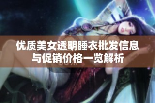优质美女透明睡衣批发信息与促销价格一览解析