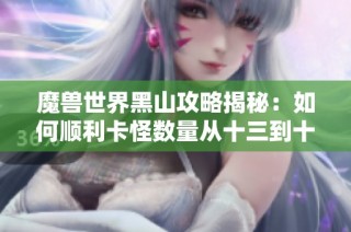 魔兽世界黑山攻略揭秘：如何顺利卡怪数量从十三到十七个