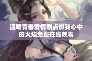 温暖青春爱情剧点燃我心中的火焰免费在线观看