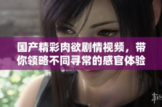 国产精彩肉欲剧情视频，带你领略不同寻常的感官体验
