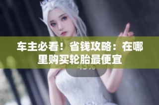 车主必看！省钱攻略：在哪里购买轮胎最便宜