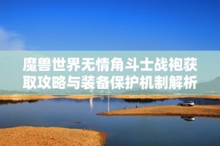 魔兽世界无情角斗士战袍获取攻略与装备保护机制解析