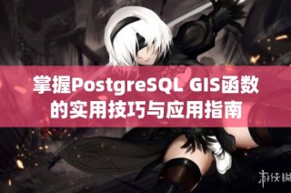 掌握PostgreSQL GIS函数的实用技巧与应用指南