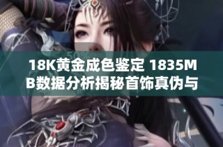 18K黄金成色鉴定 1835MB数据分析揭秘首饰真伪与品质