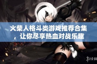 火柴人格斗类游戏推荐合集，让你尽享热血对战乐趣
