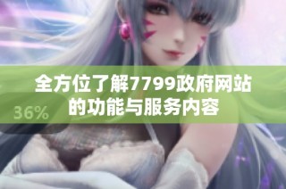 全方位了解7799政府网站的功能与服务内容