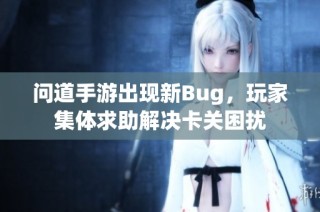 问道手游出现新Bug，玩家集体求助解决卡关困扰