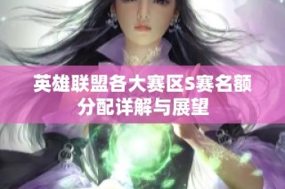 英雄联盟各大赛区S赛名额分配详解与展望