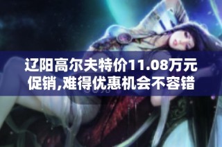 辽阳高尔夫特价11.08万元促销,难得优惠机会不容错过