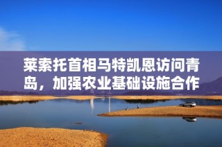 莱索托首相马特凯恩访问青岛，加强农业基础设施合作新机遇