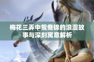 梅花三弄中鸳鸯锦的浪漫故事与深刻寓意解析