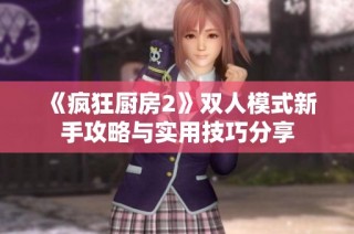 《疯狂厨房2》双人模式新手攻略与实用技巧分享
