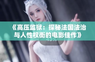 《高压监狱：探秘法国法治与人性权衡的电影佳作》