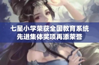七星小学荣获全国教育系统先进集体奖项再添荣誉