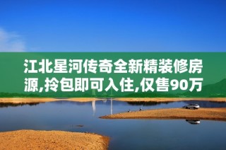 江北星河传奇全新精装修房源,拎包即可入住,仅售90万