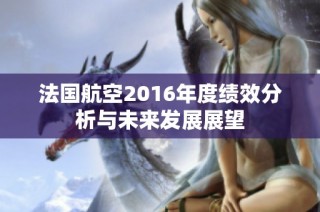法国航空2016年度绩效分析与未来发展展望