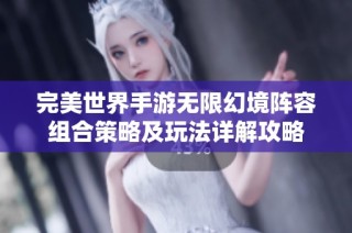 完美世界手游无限幻境阵容组合策略及玩法详解攻略