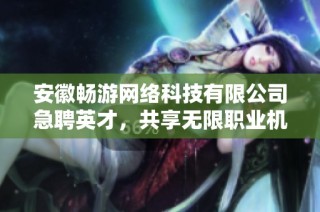 安徽畅游网络科技有限公司急聘英才，共享无限职业机会与发展空间