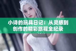 小诗的玩具日记：从灵感到创作的精彩旅程全纪录