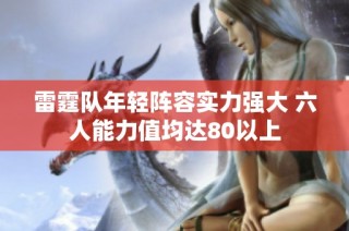 雷霆队年轻阵容实力强大 六人能力值均达80以上