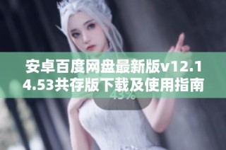 安卓百度网盘最新版v12.14.53共存版下载及使用指南