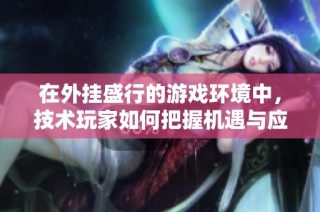 在外挂盛行的游戏环境中，技术玩家如何把握机遇与应对挑战