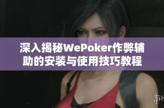深入揭秘WePoker作弊辅助的安装与使用技巧教程